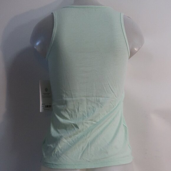 NWT Womens Athleta Mint Sorbet Scoop Neck Organic Daily Tank Top XXS - Picture 5 of 10
